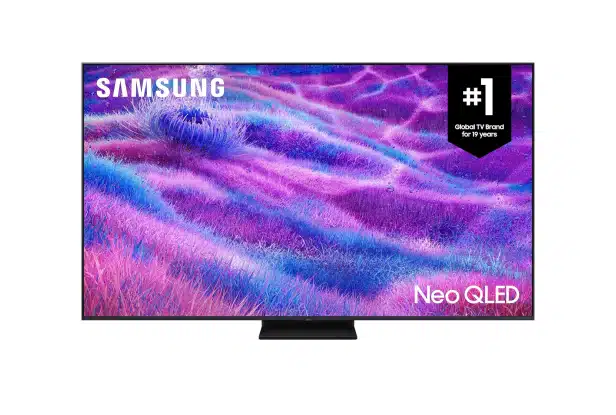 ENTER for a chance to WIN this: SAMSUNG 75-Inch Mini LED QN80F Neo QLED 4k Smart TV