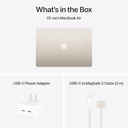 ENTER for a chance to WIN this: Apple 2025 MacBook Air 15-inch Laptop